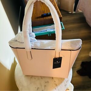 Kate Spade Powder Blush Saffiano Leather Medium Tote Bag - NWT
